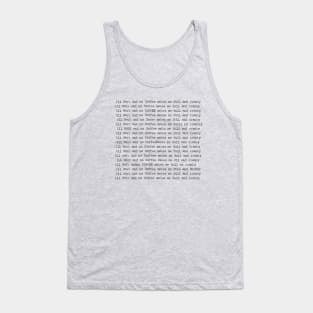 The Brewing Tank Top